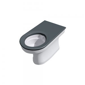 CWC-256 anti-ligature extended disabled back-to-wall WC pan range
